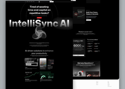 Website Build – Intellisync AI